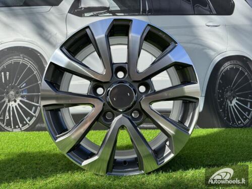 Ratlankis R18x8  5X150  ET  60  110.5  B1156  Grey Polished (MG)  For TOYOT  (K3)