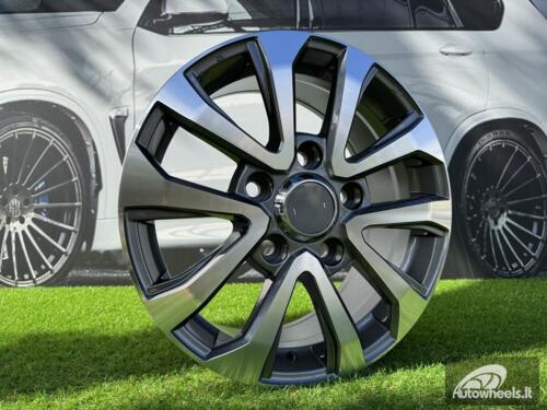 Ratlankis R18x8  5X150  ET  60  110.5  B1156  Grey Polished (MG)  For TOYOT  (K3)