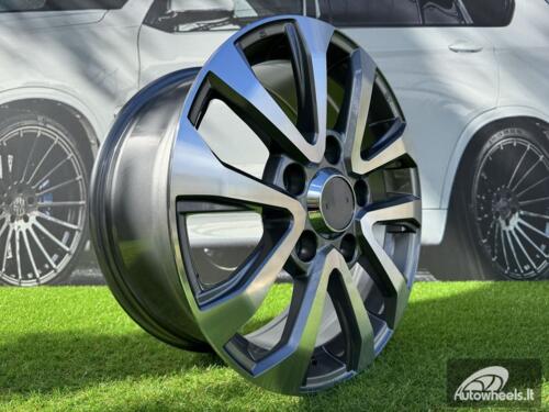 Ratlankis R18x8  5X150  ET  60  110.5  B1156  Grey Polished (MG)  For TOYOT  (K3)