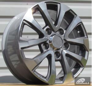 Ratlankis R18x8  5X150  ET  60  110.5  B1156  Grey Polished (MG)  For TOYOT  (K3)
