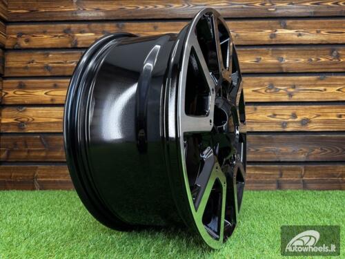 Ratlankis R20x8.5  5X150  ET  55  110.1  B1380  Black Polished (MB)  For 4X4  (K3)
