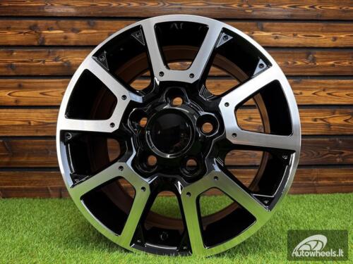 Ratlankis R20x8.5  5X150  ET  55  110.1  B1380  Black Polished (MB)  For 4X4  (K3)