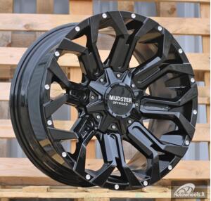 Ratlankis R20x9  8X180  ET  0  125.1  B1417  Black (BL)  For 4X4  (K3)