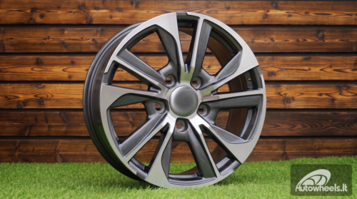 Ratlankis R20x8.5  5X150  ET  60  110.5  B1611  Grey Polished (MG)  For 4X4  (K3)
