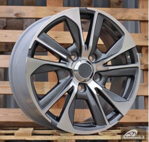 Ratlankis R20x8.5  5X150  ET  60  110.5  B1611  Grey Polished (MG)  For 4X4  (K3)