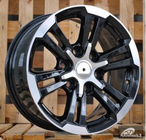 Ratlankis R17x7.5  6X139.7  ET  38  67.1  B1649  Black Polished (MB)  For 4X4  (K3)