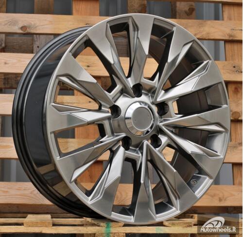 Ratlankis R20x8.5  5X150  ET  50  110.5  B1734  Hyper Black (HB)  For 4X4  (K3)