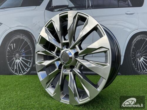 Ratlankis R20x8.5  5X150  ET  50  110.5  B1734  Hyper Black (HB)  For 4X4  (K3)