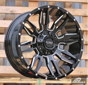 Ratlankis R20x10  12X135/139  ET  0  106.1  B1737  Black (BL)  For 4X4  (K3)