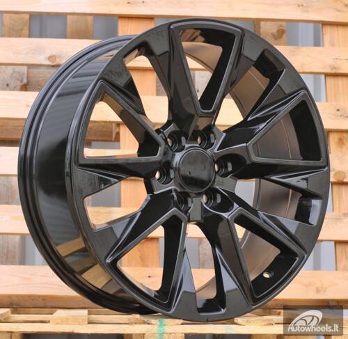 Ratlankis R22x9  6X139.7  ET  24  78.1  B1752  Black (BL)  For 4X4  (K3)