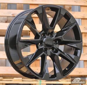 Ratlankis R22x9  6X139.7  ET  24  78.1  B1752  Black (BL)  For 4X4  (K3)
