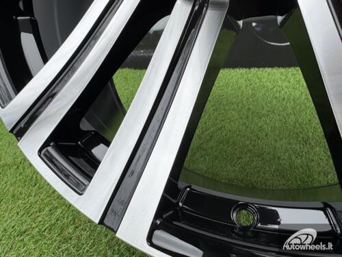 Ratlankis R22x9  5X150  ET  45  110.5  B1754  Black Polished (MB)  For 4X4  (K3)