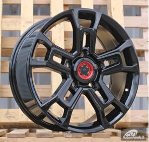 Ratlankis R20x8.5  5X150  ET  55  110.5  B1857  Black (BL)  For 4X4  (K3)