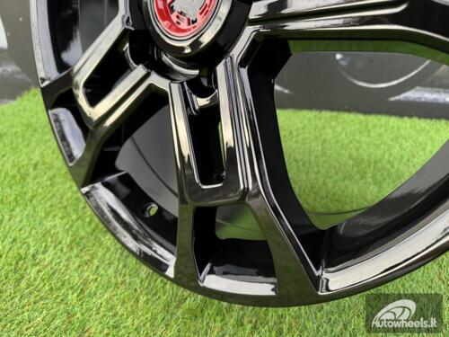 Ratlankis R20x8.5  5X150  ET  55  110.5  B1857  Black (BL)  For 4X4  (Z1)