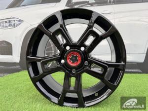 Ratlankis R20x8.5  5X150  ET  55  110.5  B1857  Black (BL)  For 4X4  (Z1)