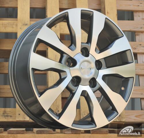 Ratlankis R20x8.5  5X150  ET  60  110.5  B1863  Grey Polished (MG)  For 4X4  (K3)