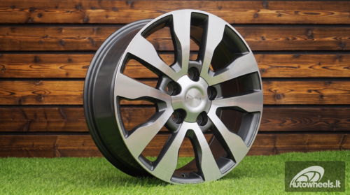 Ratlankis R20x8.5  5X150  ET  60  110.5  B1863  Grey Polished (MG)  For 4X4  (K3)