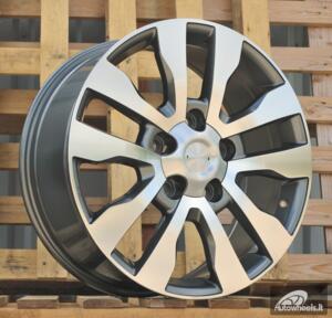Ratlankis R20x8.5  5X150  ET  60  110.5  B1863  Grey Polished (MG)  For 4X4  (K3)