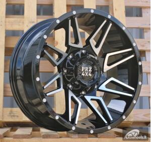 Ratlankis R20x10  6X139.7  ET  0  106.1  B1955  Black Polished (MB)  For 4X4  (K3)