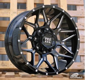 Ratlankis R20x10  8X165.1  ET  0  121.3  B1956  Black (BL)  For 4X4  (K3)  (Milling)