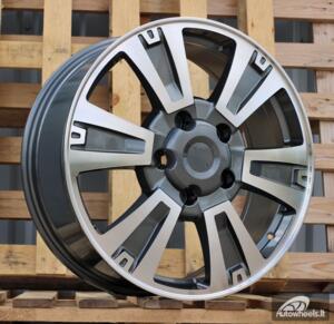 Ratlankis R20x8  5X150  ET  60  110.1  BY168  Grey Polished (MG)  For 4X4  (K3)