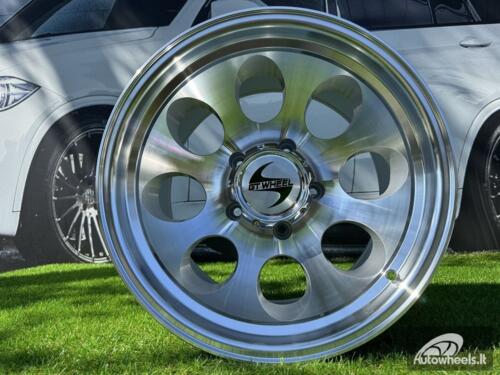 Ratlankis R17x10  5X150  ET  M52  110.5  BY997  Polished Silver (MS)  For 4X4  (K3)