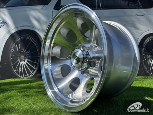 Ratlankis R17x10  5X150  ET  M52  110.5  BY997  Polished Silver (MS)  For 4X4  (K3)
