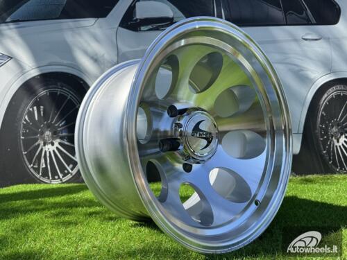 Ratlankis R17x10  5X150  ET  M52  110.5  BY997  Polished Silver (MS)  For 4X4  (K3)