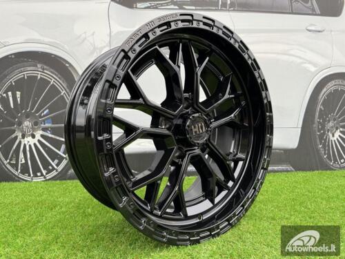 Ratlankis R17x9  5X127  ET  0  71.5  D1971  Black (BL)  For 4X4  (K3)  (Milling)