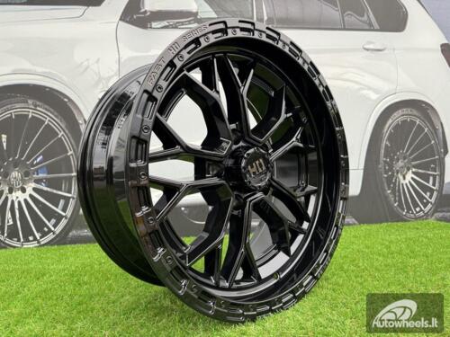 Ratlankis R17x9  5X127  ET  0  71.5  D1971  Black (BL)  For 4X4  (K3)  (Milling)