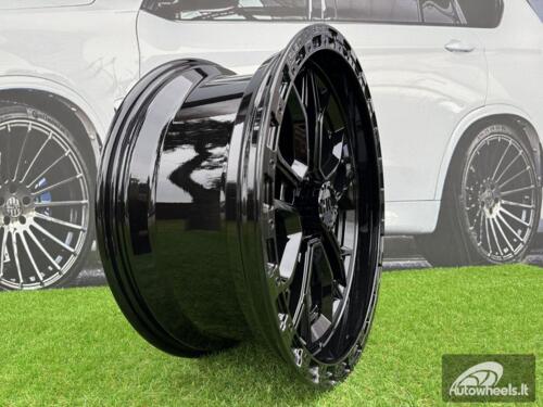 Ratlankis R17x9  5X127  ET  0  71.5  D1971  Black (BL)  For 4X4  (K3)  (Milling)