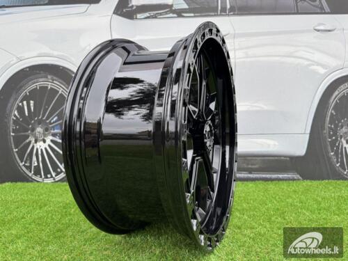 Ratlankis R17x9  5X127  ET  0  71.5  D1971  Black (BL)  For 4X4  (K3)  (Milling)