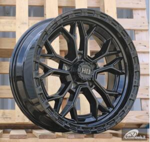 Ratlankis R17x9  5X127  ET  0  71.5  D1971  Black (BL)  For 4X4  (K3)  (Milling)