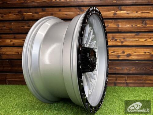 Ratlankis R20x10  8X180  ET  0  124.3  D1973  Silver+Black (SIBL)  For 4X4  (K3)