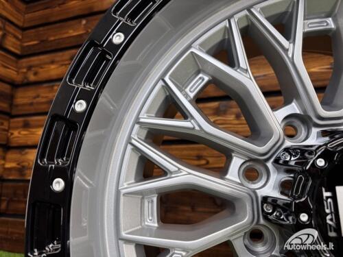 Ratlankis R20x10  8X180  ET  0  124.3  D1973  Silver+Black (SIBL)  For 4X4  (K3)