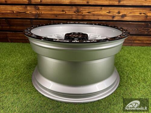 Ratlankis R20x10  8X180  ET  0  124.3  D1973  Silver+Black (SIBL)  For 4X4  (K3)