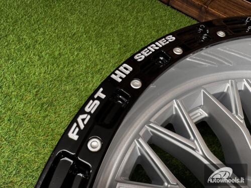 Ratlankis R20x10  8X180  ET  0  124.3  D1973  Silver+Black (SIBL)  For 4X4  (K3)