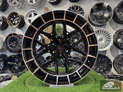 Ratlankis R20x10  6X139.7  ET  M10  106.1  D1986  Black+Polished Lip (BLPL)  For 4X4  (K3)