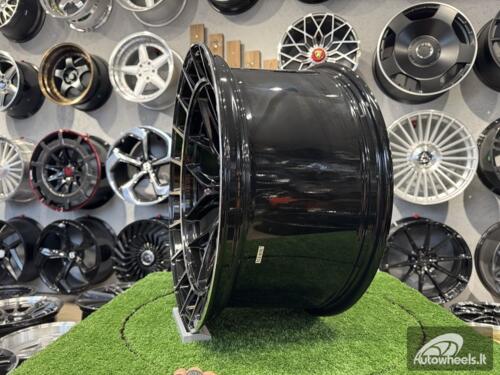 Ratlankis R20x10  6X139.7  ET  M10  106.1  D1986  Black+Polished Lip (BLPL)  For 4X4  (K3)