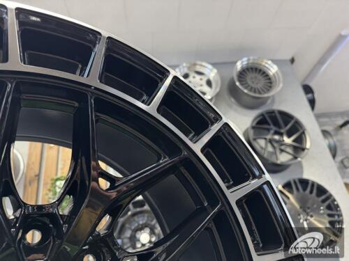 Ratlankis R20x10  6X139.7  ET  M10  106.1  D1986  Black+Polished Lip (BLPL)  For 4X4  (K3)