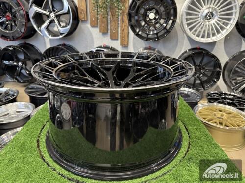 Ratlankis R20x10  6X139.7  ET  M10  106.1  D1986  Black+Polished Lip (BLPL)  For 4X4  (K3)
