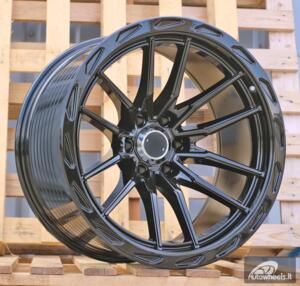 Ratlankis R22x11.5  6X139.7  ET  M44  106.1  F3002  Black (BL)  For 4X4  (K3)  (HYBRID FORGED)
