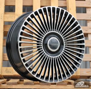 Ratlankis R21x8.5  5X150  ET  50  110.5  F3039  Black Polished (MB)  For 4X4  (K3)