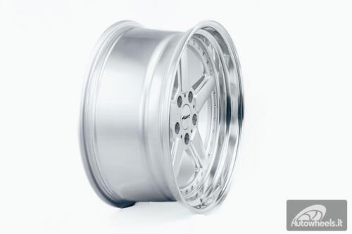 Ratlankis HART HR84 R19X9J 5X120 ET15 CB:74.1 Silver with Polished lip