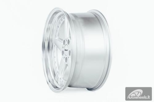 Ratlankis HART HR84 R19X9J 5X120 ET15 CB:74.1 Silver with Polished lip