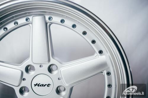 Ratlankis HART HR84 R19X9J 5X120 ET15 CB:74.1 Silver with Polished lip