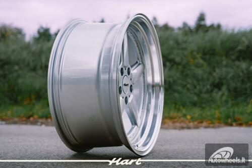 Ratlankis HART HR84 R19X9J 5X120 ET15 CB:74.1 Silver with Polished lip
