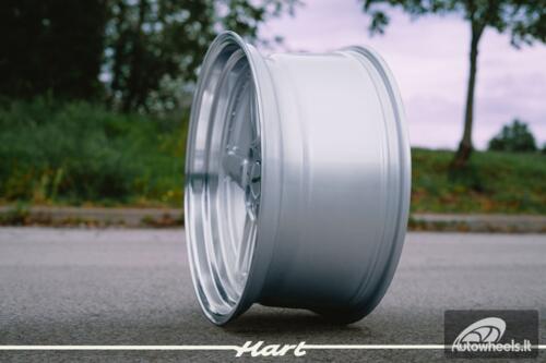 Ratlankis HART HR84 R19X9J 5X120 ET15 CB:74.1 Silver with Polished lip