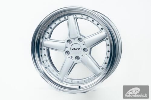 Ratlankis HART HR84 R19X10.5J 5X120 ET20 CB:74.1 Silver with Polished lip