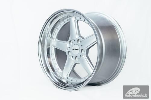 Ratlankis HART HR84 R19X10.5J 5X120 ET20 CB:74.1 Silver with Polished lip